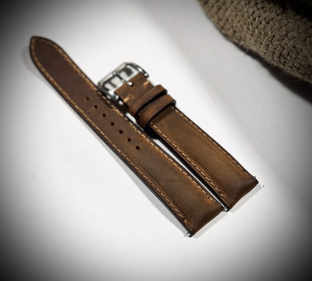 Vintage Badalassi Leather Watch Strap band - Leather Watch Straps ...