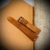 Suede leather watch strap, vintage style, replacement band